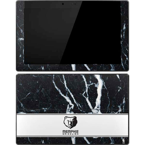 NBA Memphis Grizzlies Marble Surface Pro Tablet Skin